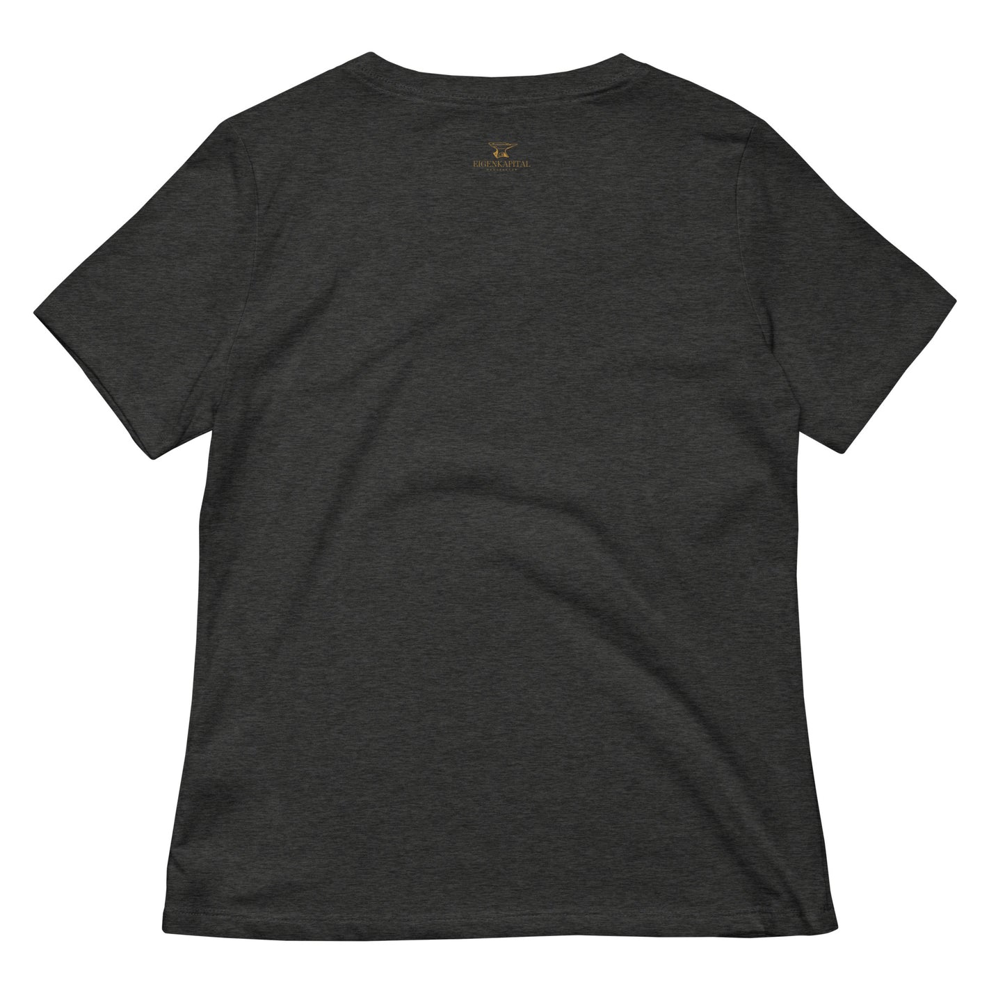 Lockeres Damen T-Shirt mit V-Ausschnitt für Eigenkapital Entwickler