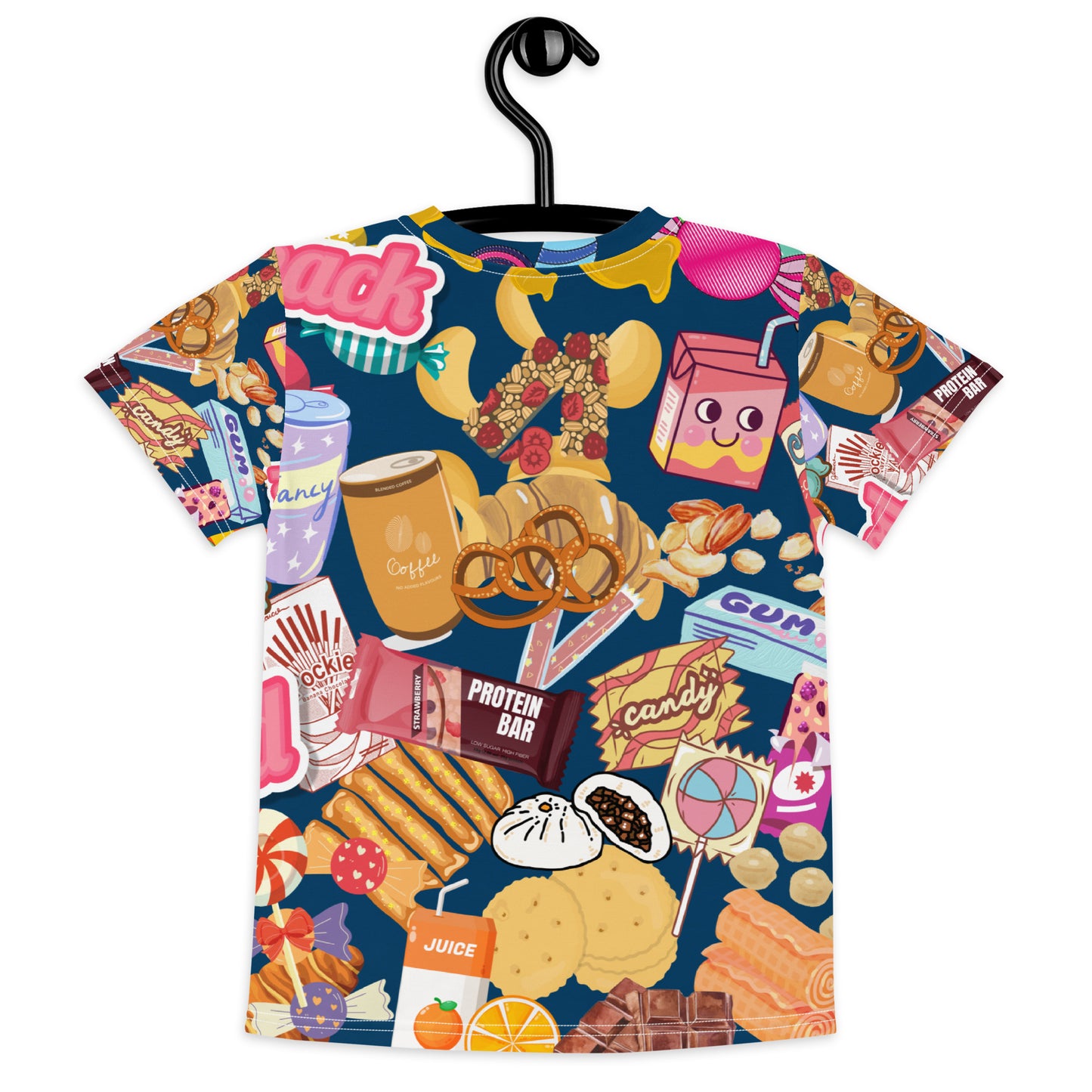 SWAG SNACK T-Shirt mit Rundhalsausschnitt für Kinder