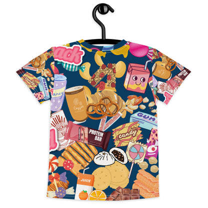 SWAG SNACK T-Shirt mit Rundhalsausschnitt für Kinder