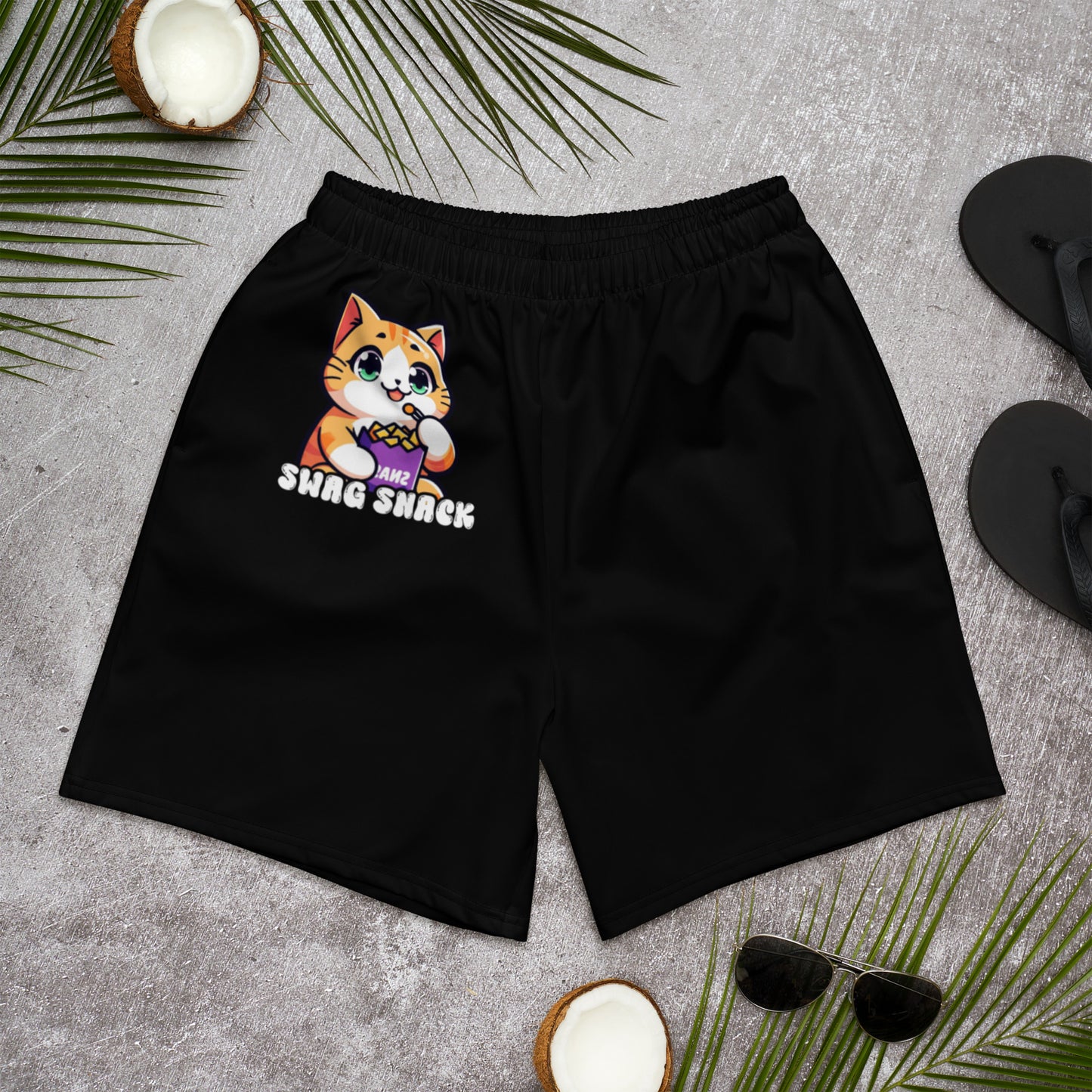 Swag Snack-Shorts für Herren Schwarz