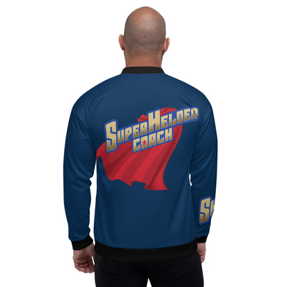 Unisex Bomberjacke Blau