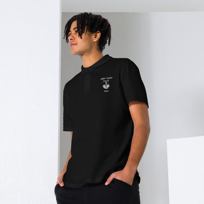 Besticktes Piqué-Poloshirt Wealth 9