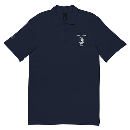 Besticktes Piqué-Poloshirt Wealth 8