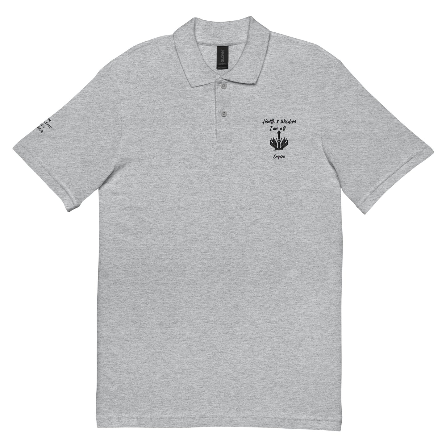 Besticktes Piqué-Poloshirt Wealth 9