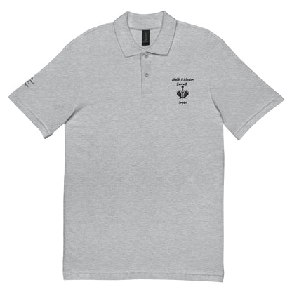 Besticktes Piqué-Poloshirt Wealth 9