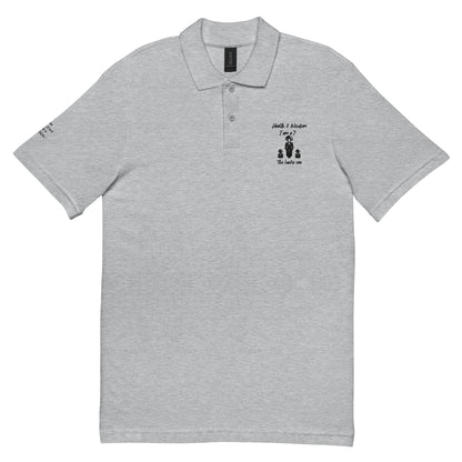 Besticktes Piqué-Poloshirt Wealth 7