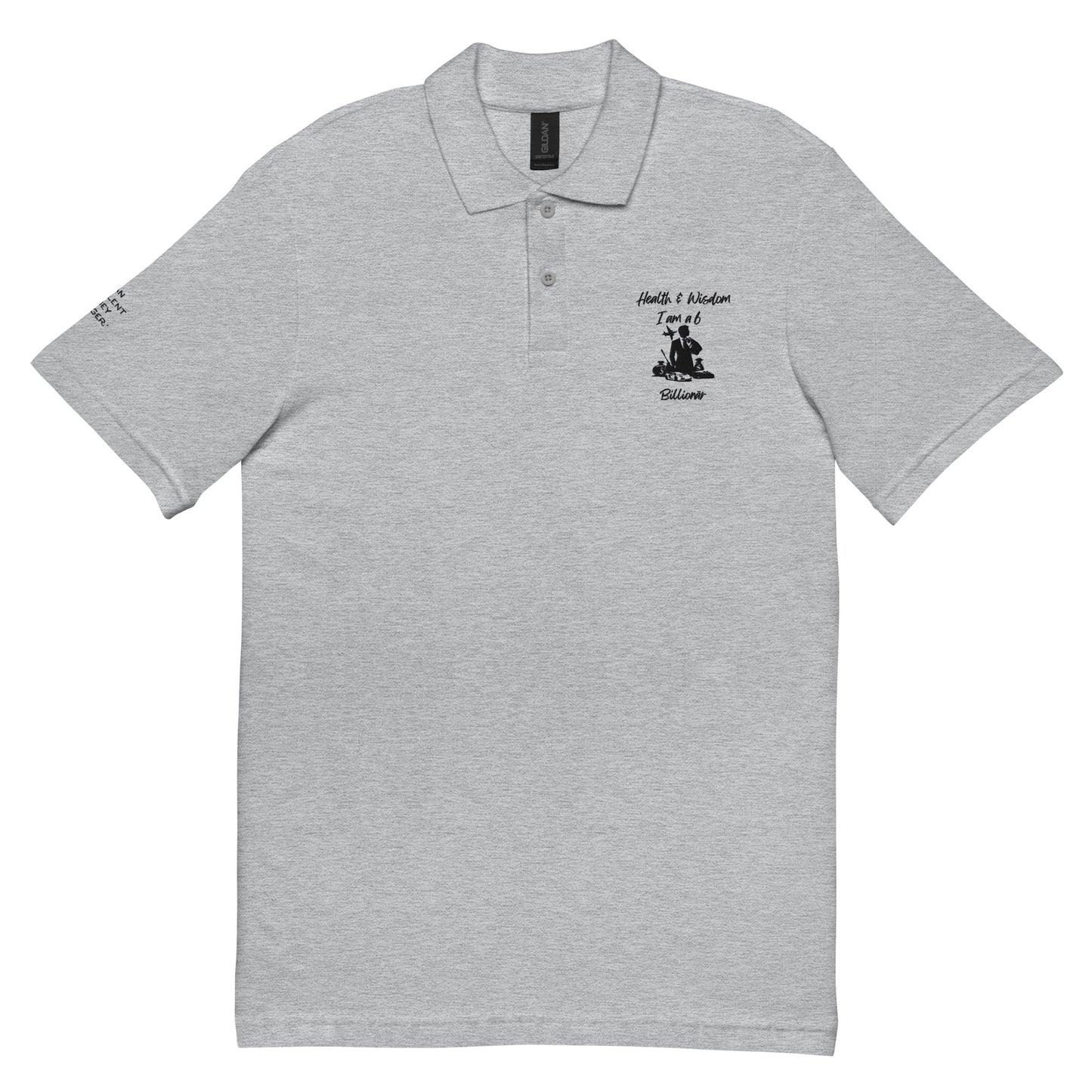 Besticktes Piqué-Poloshirt Wealth 6