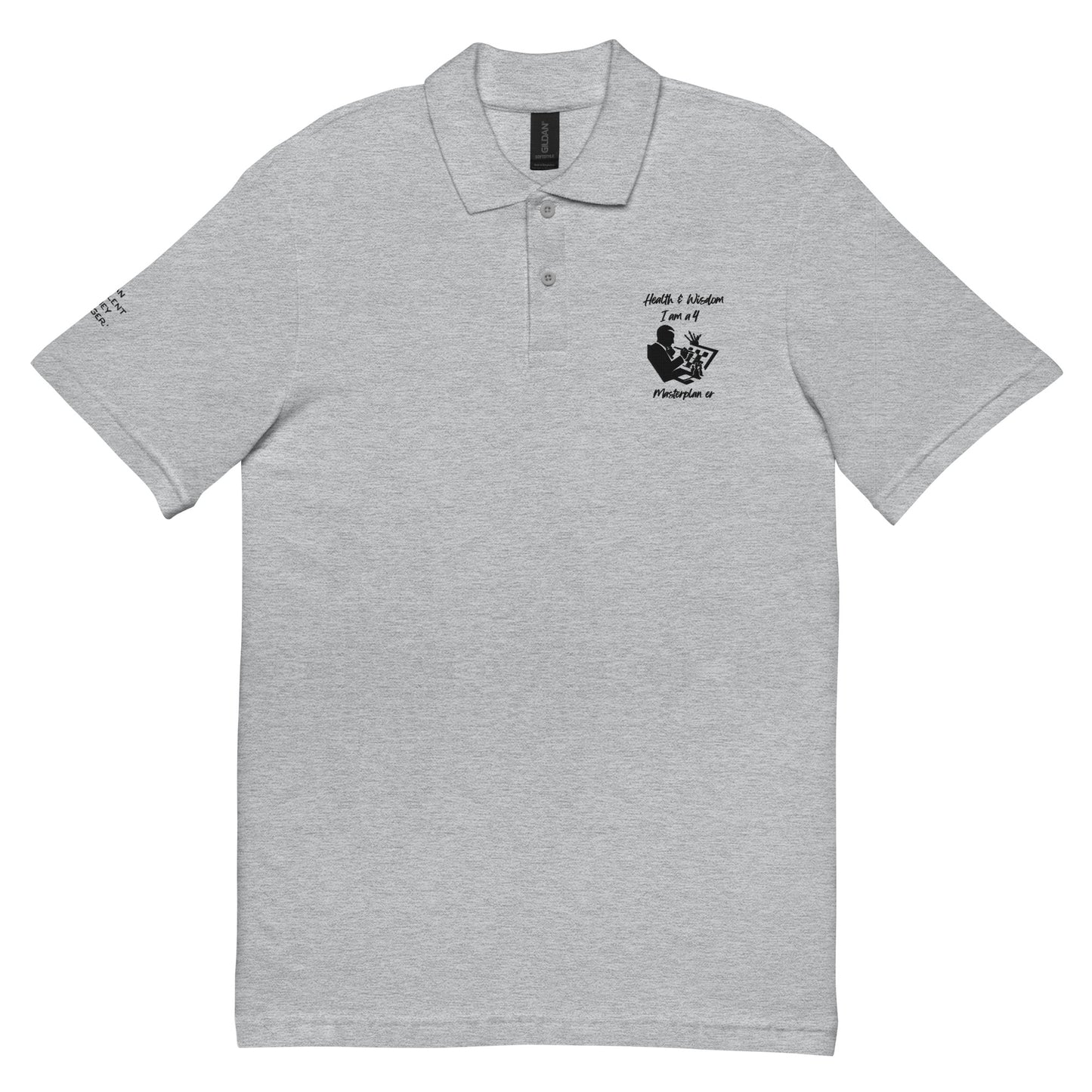 Besticktes Piqué-Poloshirt Wealth 4