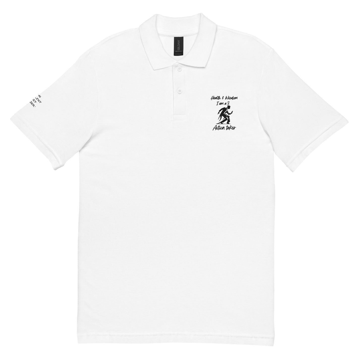 Besticktes Piqué-Poloshirt Wealth 3