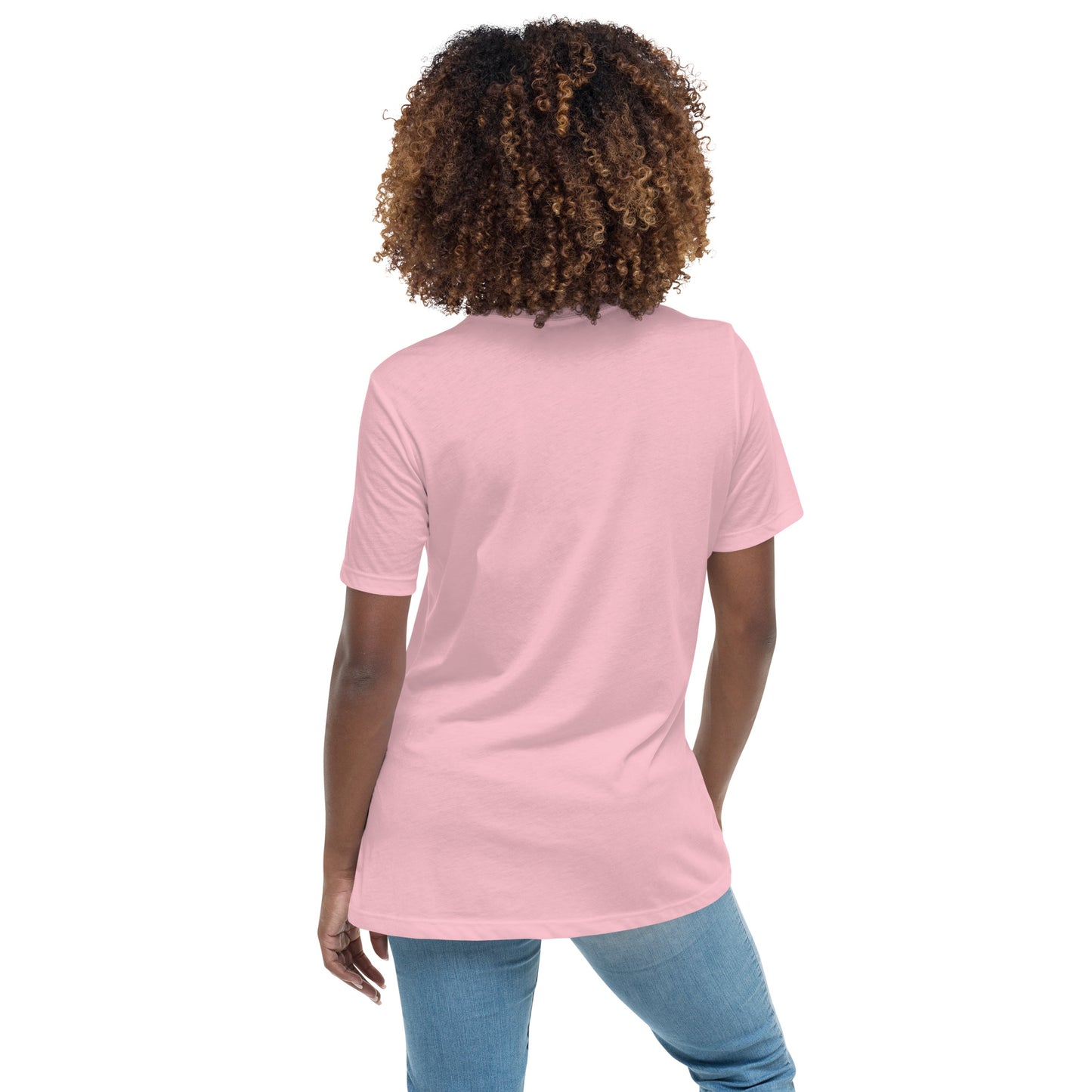 "Stilvoll und inspirierend: Lockeres Damen-T-Shirt mit Wealth & Wisdom Logo - Dein Fashion-Statement für Erfolg und Weisheit!"