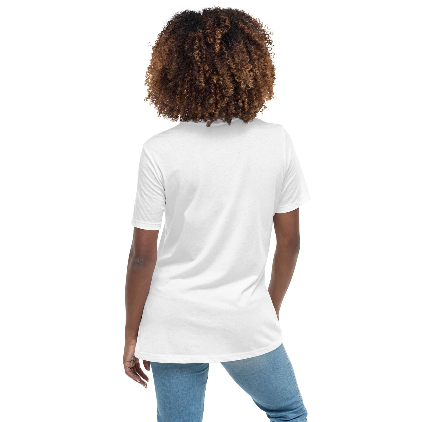 "Stilvoll und inspirierend: Lockeres Damen-T-Shirt mit Wealth & Wisdom Logo - Dein Fashion-Statement für Erfolg und Weisheit!"